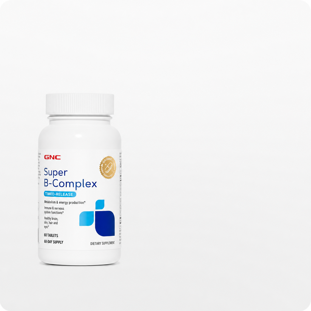 GNC 健安喜 Super B-Complex 雙層緩釋維生素B群 60粒／瓶 · Gallery · CONTENT-9e020cd6fd683bb11c1db954